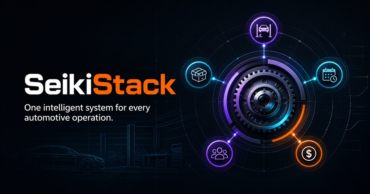 SeikiStack automotive operations platform